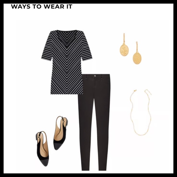 NWOT Talbots Flawless Slim Ankle Black Jeans - Picture 7 of 7